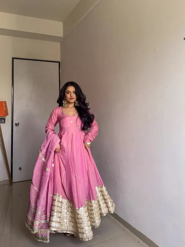 Pink_Georgette_Anarkali_Suit_With_Dupatta_For_Women