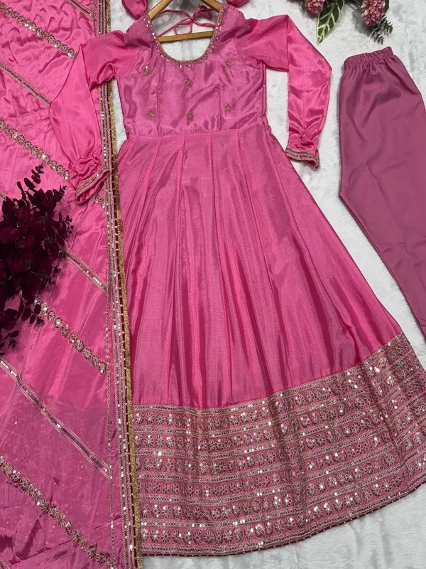 Pink_Georgette_Anarkali_Suit_With_Dupatta_For_Women