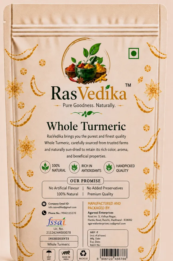 RasVedika_Whole_Turmeric