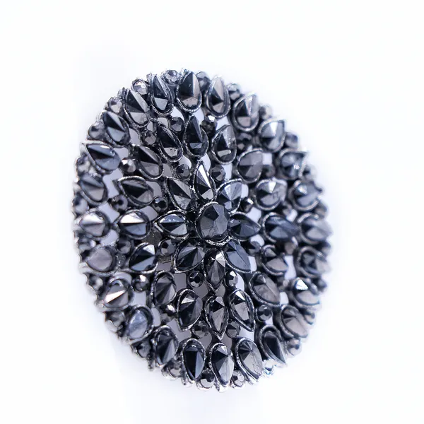 Silver_Brass_Floral_Crystal_Brooch_For_Women