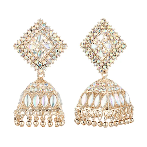 Gold_Brass_Embellished_Dome_Jhumka_Earrings_For_Women