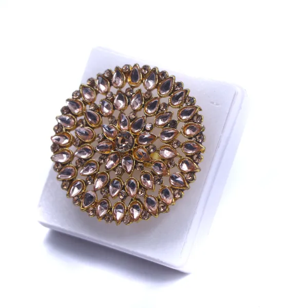 Gold_Brass_Openwork_Oval_Statement_Ring_For_Women