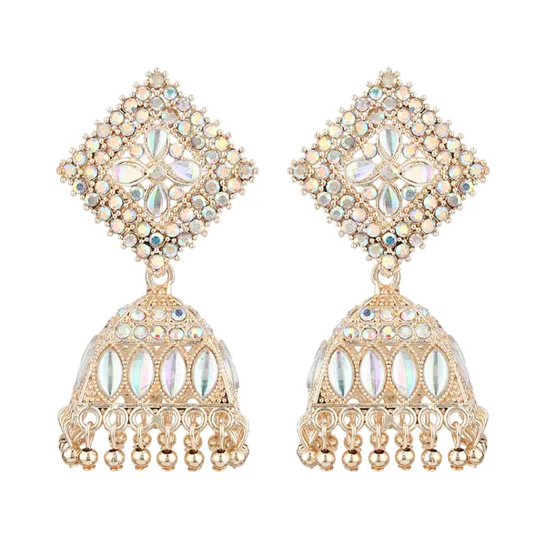 Gold_Brass_Embellished_Dome_Jhumka_Earrings_For_Women