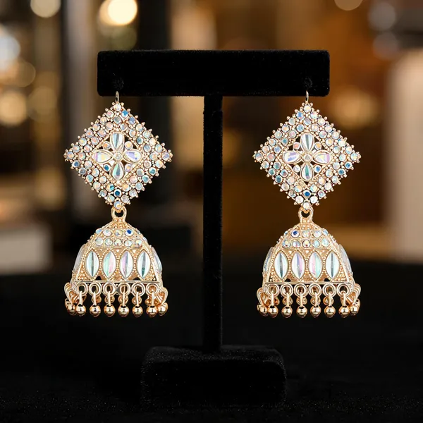 Gold_Brass_Embellished_Dome_Jhumka_Earrings_For_Women