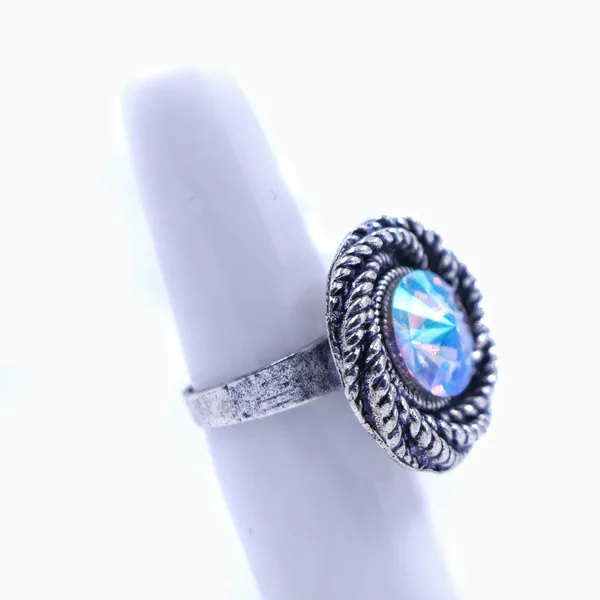 Black_Silver_Brass_Iridescent_Stone_Statement_Ring_For_Women