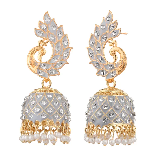 Gold_Brass_Gold_Plated_Peacock_Jhumka_Earrings_For_Women