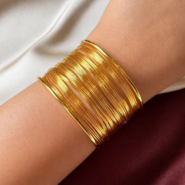 TFC_Adjustable_Mini_Classic_Gold_Plated_Cuff_Bracelet