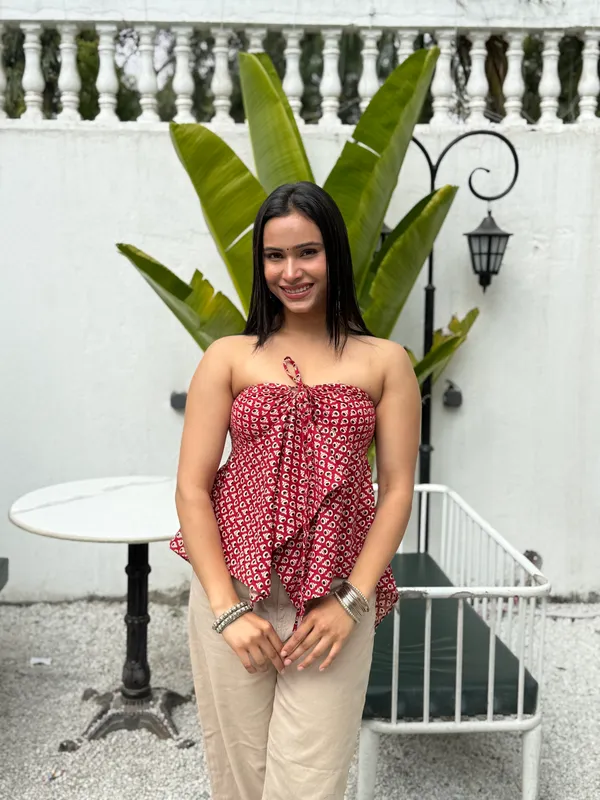 Eiara_Red_Buti_Noodle_Strap_Top