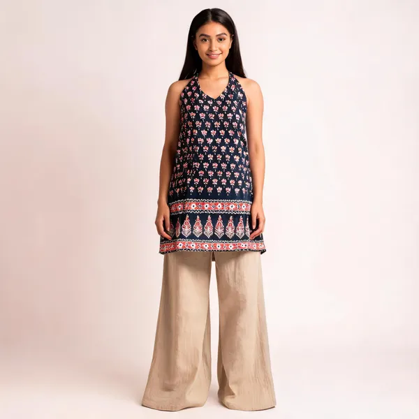 Naira_Black_Traditional_Buti_Long_Kurti
