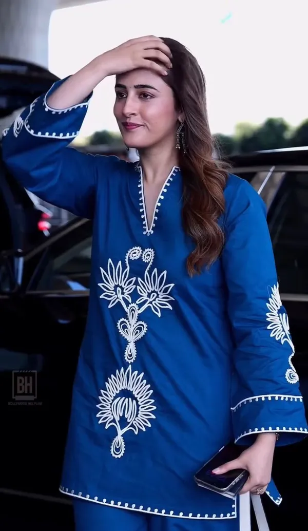 Royal_Blue_Hand_Block_Printed_Cotton_Kurti