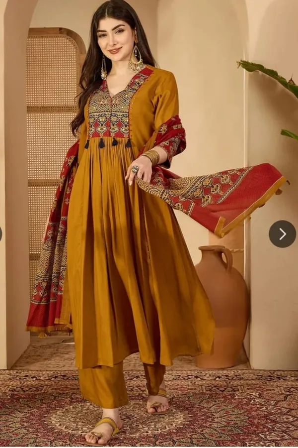 Women_Mustard_Yellow_Ethnic_Printed_Anarkali_Kurta_Set_with_Dupatta