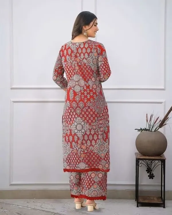 Women's_Rust_Red_Printed_Kurta_with_Pants_And_Dupatta_Set_3-Piece_Ethnic_Suit