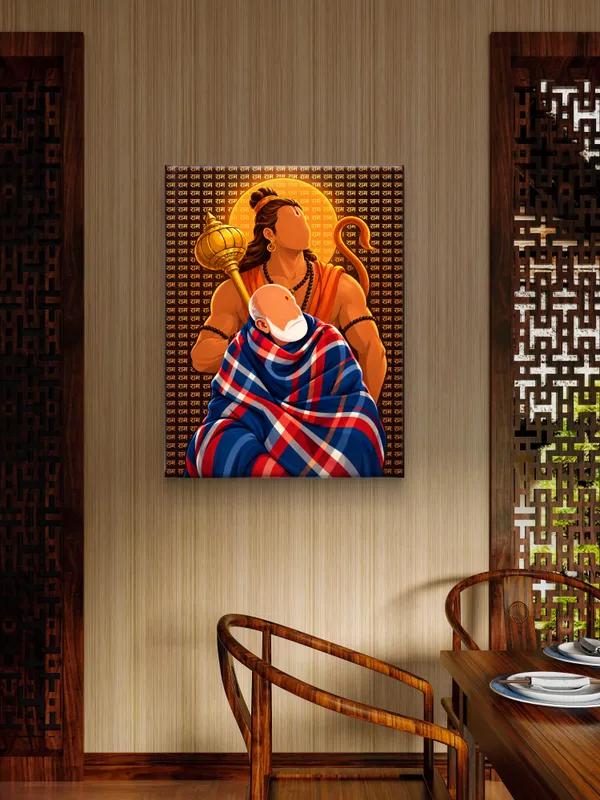 Nimkaroli_Baba_Canvas_Painting