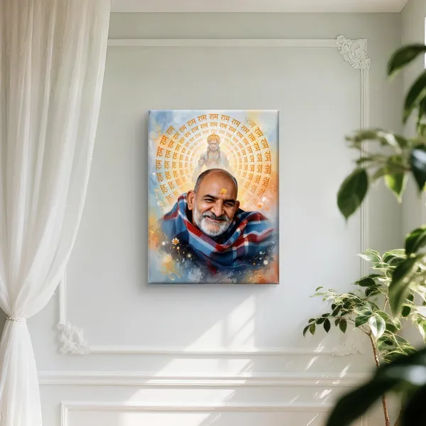 Nimkaroli_Baba_Canvas_Painting