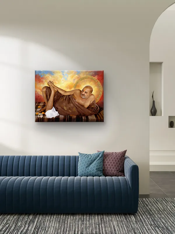 Nimkaroli_Baba_Canvas_Painting