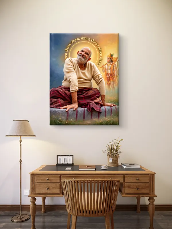 Nimkaroli_Baba_Canvas_Painting