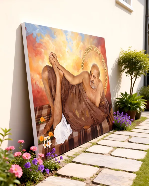 Nimkaroli_Baba_Canvas_Painting