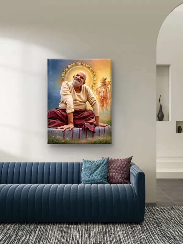 Nimkaroli_Baba_Canvas_Painting
