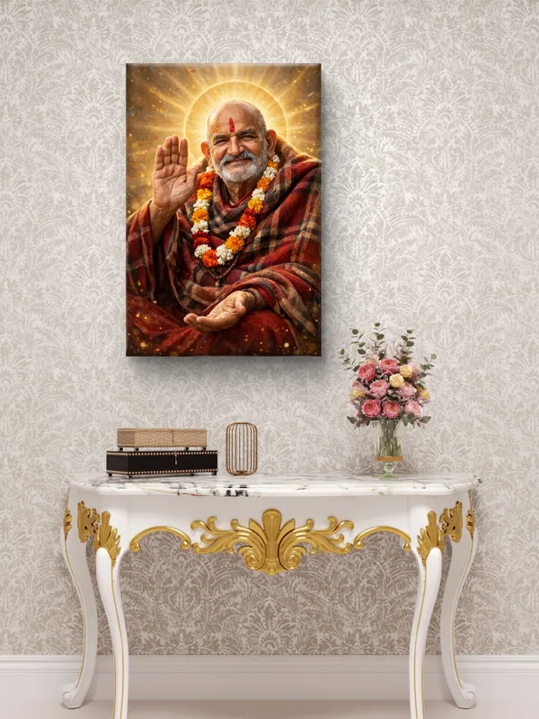 VSK_ART_Neem_Karoli_Baba_Canvas_Wall_Painting__|_Maharaj_Ji_HD_Canvas_Frame_for_Home_Temple,_Meditation_&_Living_Room_Wall_Decor_|_Spiritual_Religious_Gift