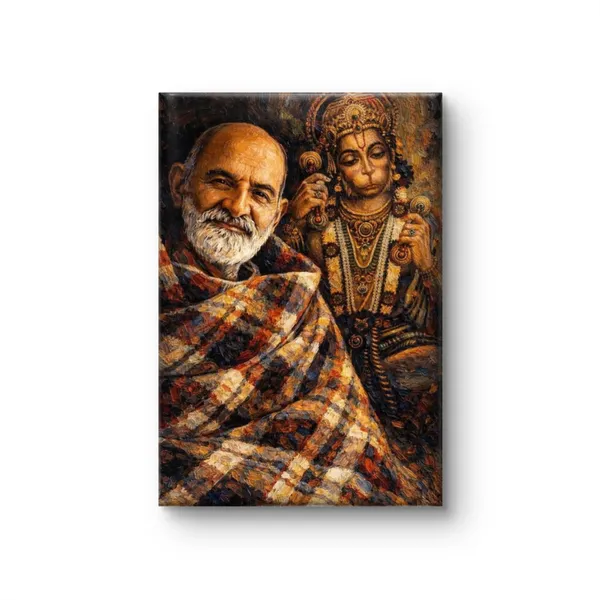 VSK_Art_Neem_Karoli_Baba_Canvas_Wall_Painting_/_Maharaj_Ji_HD_Canvas_Frame_for_Home_Temple,_Meditation_&_Living_Room_Wall_Decor_|_Spiritual_Religious_Gift