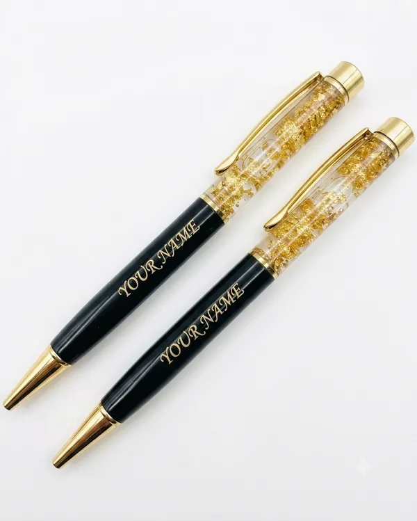 Vskart_Black_Metal_Customizable_Pen