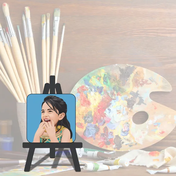 Plastic_Sublimation_Black_Customizable_Mini_Stand_Frame