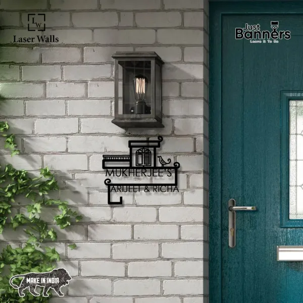 Metal_Name_Plate_For_Your_House_From_Laserwall_Laser_Cut_Name_Plate