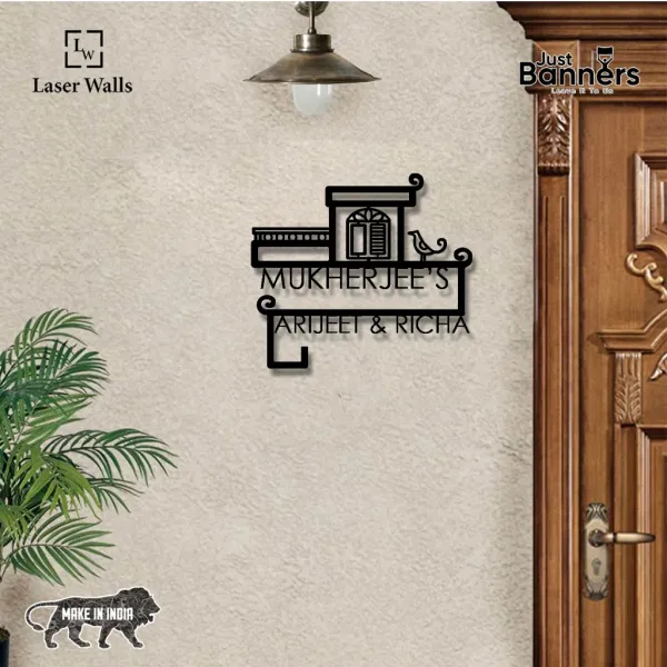Metal_Name_Plate_For_Your_House_From_Laserwall_Laser_Cut_Name_Plate