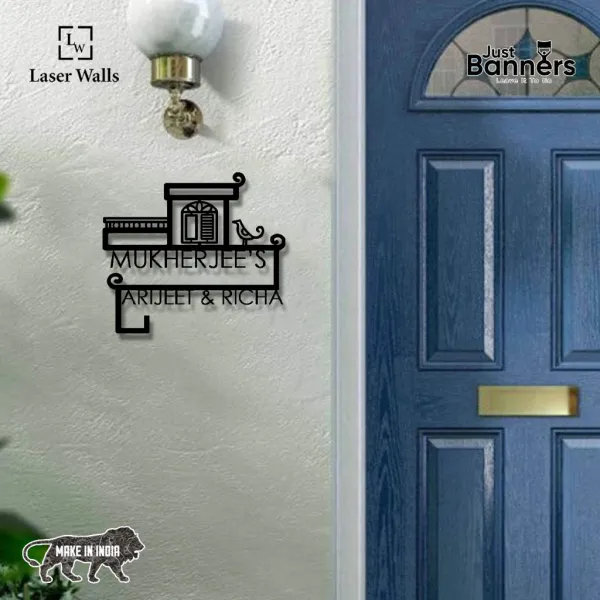 Metal_Name_Plate_For_Your_House_From_Laserwall_Laser_Cut_Name_Plate
