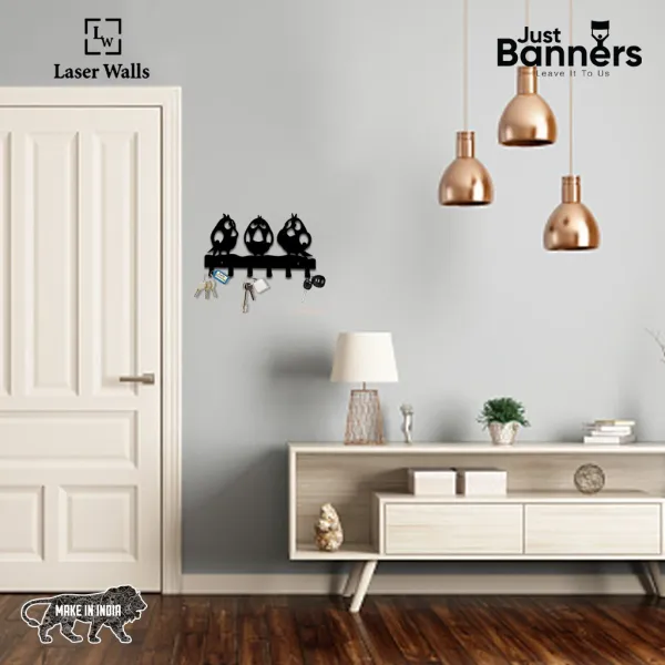 Angry_Bird_Key_Holder_Key_Organiser_Key_Holder_Laserwall_Metal_Wall_Art