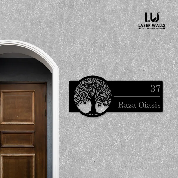 Kalpakavriksha_Farm_House_House_Name_Plate_Number_Plate_Wooden_Name_Plate_Customised_Number_Plate_Steel_Name_Plate_Lasercut_Name_Plate