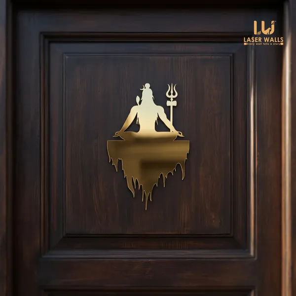 Gold_Shiva_Meditation_Laser_Cut_Wall_Decor