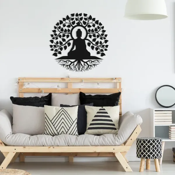 Buddha_Tree_Metal_Wall_Art_Metal_Art_Gift_Liviing_Room_Decor_Buddha_Metal_Art_Foray