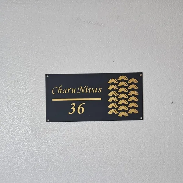 Black_Decorative_Custom_Nameplate_with_Gold_Text