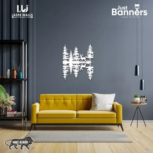 Lake_And_Forest_Silhouette_Metal_Wall_Art_Deer_And_Forest_Metal_Wall_Decor_Forest_Metal_Art_Farmhouse_Decor_Wall_Hanging_Gift_Laserwall
