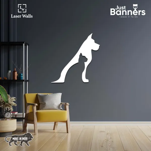 Cat_Dog_Metal_Art_From_Laserwall_Dog_Cat_And_Love_Interior_Decoration_Home_Decor_Wall_Decor_Metal_Decor_Gift_For_Animal_Lovers