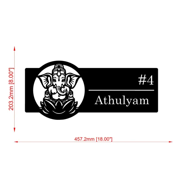 Lord_Ganesha_Farm_House_House_Name_Plate_Number_Plate_Wooden_Name_Plate_Customised_Number_Plate_Steel_Name_Plate_Lasercut_Name_Plate
