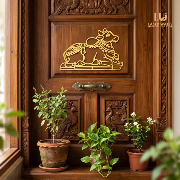 Gold_Cow_Motif_Wall_Decor