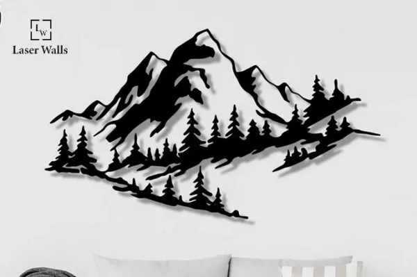 Mountain_Metal_Art_From_Laserwall_Mountian_Wall_Art_Forest_Metal_Decor_Metal_Wall_Art_Gift_Mountain_Decor_Nature_Landscape_Range_Decor