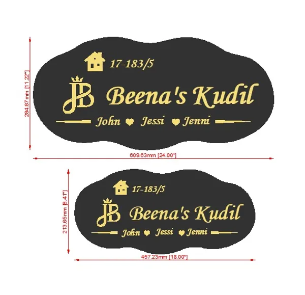 Black_Personalized_Scalloped_Wall_Name_Plate