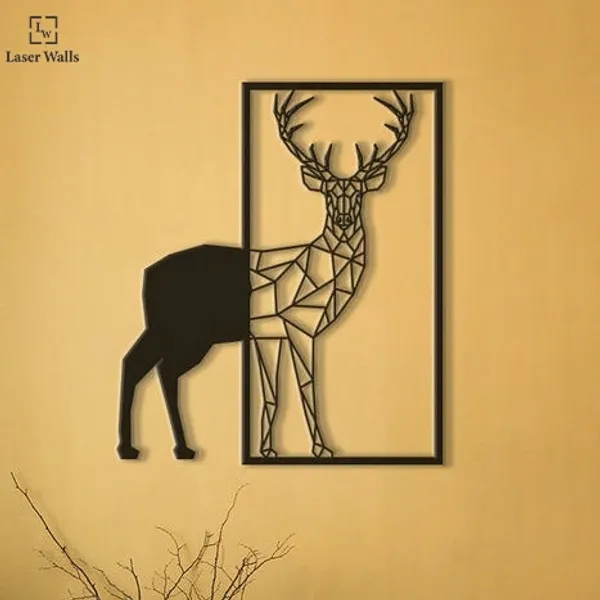 Deer_Black_And_White_Metal_Art_Metal_Wall_Art_Laser_Art_Gift_Wall_Art_For_Home_Office_And_Special_Occasion