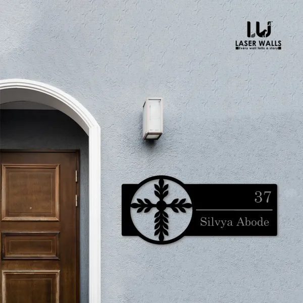 Jesus_Christian_Farm_House_House_Name_Plate_Customised_Plate_Steel_Name_Plate_Lasercut_Name_Plate_Metal_Name_Plate_Office_Name_Plate_Cross