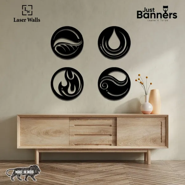 Four_Element_Metal_Wall_Art_Fire_Water_Air_Earth_Metal_Wall_Art_Metal_Wall_Art_For_Living_Room_Metal_Wall_Art_For_Dining_Room_4_Pcs