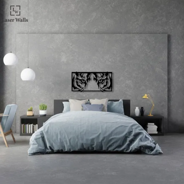 Tiger_Eye_Metal_Art_From_Laserwall_Eye_Of_Tiger_Home_Wall_Art_Metal_Wall_Decoration_Metal_Tiger_Decor_Hanging_Metal_Tiger_Minimalist_Line_Art