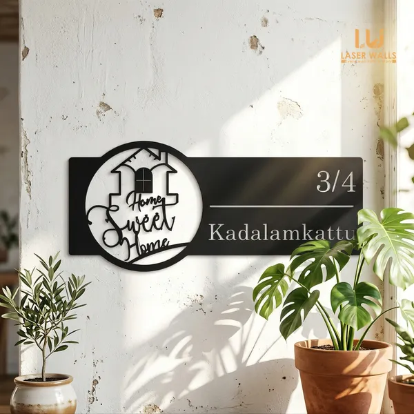 Sweet_Home_Farm_House_House_Name_Plate_Number_Plate_Wooden_Name_Plate_Customised_Number_Plate_Steel_Name_Plate_Lasercut_Name_Plate