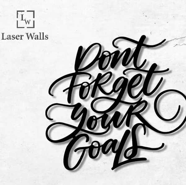Dont_Forget_Your_Goals_Metal_Wall_Sign_Quote_Wall_Art_Word_Art_Quote_Wall_Sign_Metal_Wall_Hanging_Housewarming_Gift_Minimalist_Wall_Art