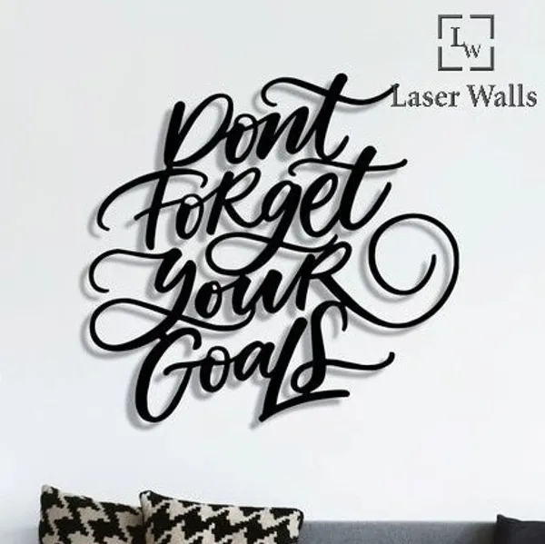 Dont_Forget_Your_Goals_Metal_Wall_Sign_Quote_Wall_Art_Word_Art_Quote_Wall_Sign_Metal_Wall_Hanging_Housewarming_Gift_Minimalist_Wall_Art