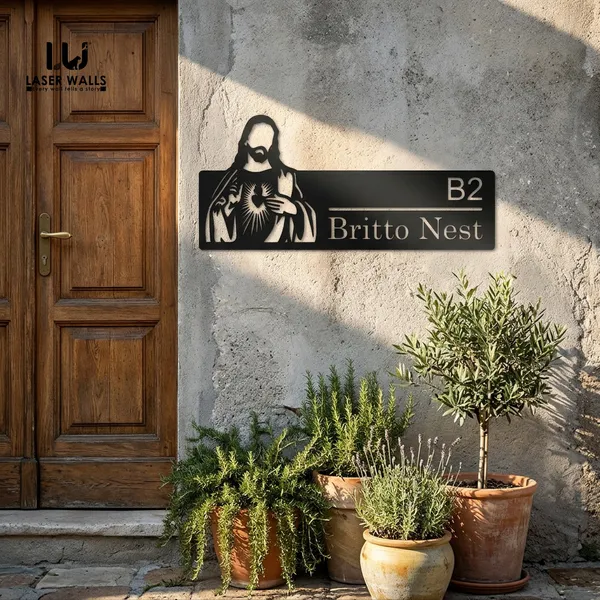 Mother_Merry_Farm_House_House_Name_Plate_Number_Plate_Wooden_Name_Plate_Customised_Number_Plate_Steel_Name_Plate_Lasercut_Name_Plate