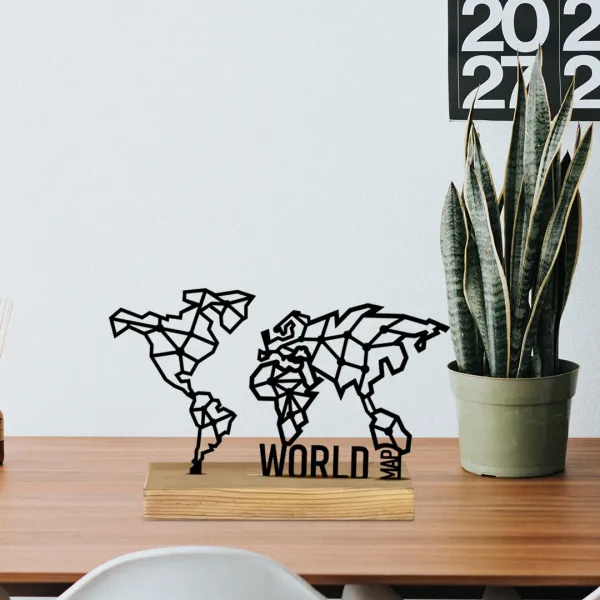 World_Map_Table_Top_World_Map_Metal_Art_World_Map_Gift