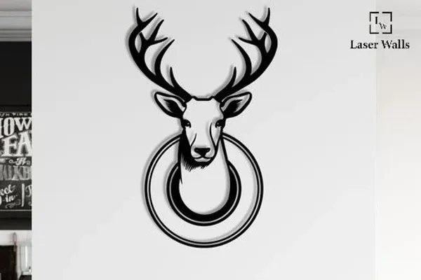 Metal_Deer_Head_Metal_Wall_Decor_Metal_Animal_Head_Deer_Sculpture_Home_Decor_Metal_Wall_Sign_Metal_Wall_Hangings_Housewarming_Gift